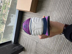 Le Coq Sportif AN-19 Sneakers in Gray and Purple