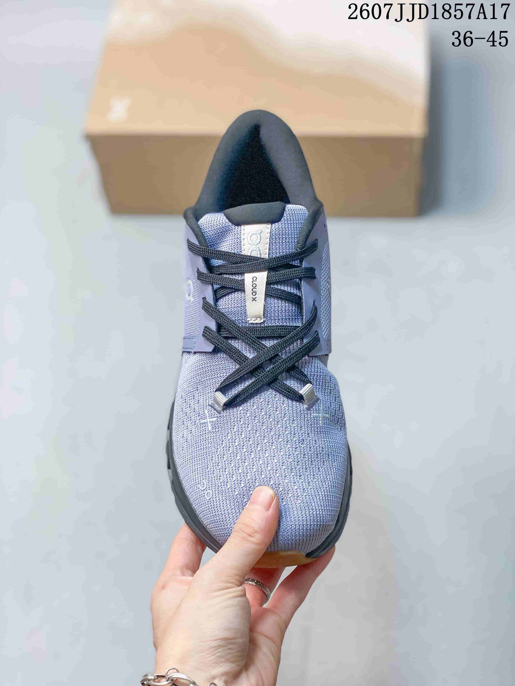 On Cloud X 4 Sneakers Lavender Grey 2607 JJD1857A17