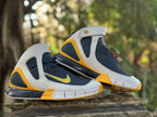 Nike Kobe 2K5 High-Top Basketball Shoes Lakers Blue and Yellow