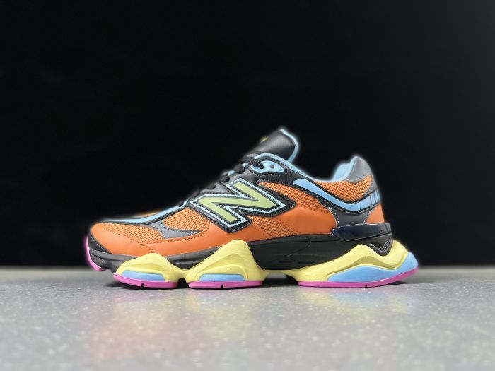 New Balance 9060 U9060OGB Orange Multicolor Sneakers