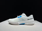 On The Roger Pro Fire Clay White Court Sneakers