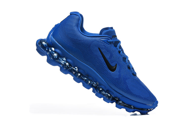 Nike Air Max Sneakers, Blue with Black Swoosh