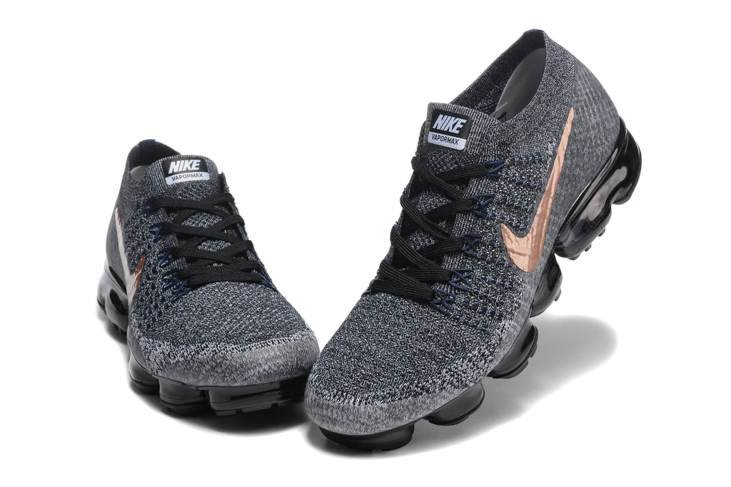 Nike Air VaporMax Flyknit Sneakers Grey Brown 849558-010