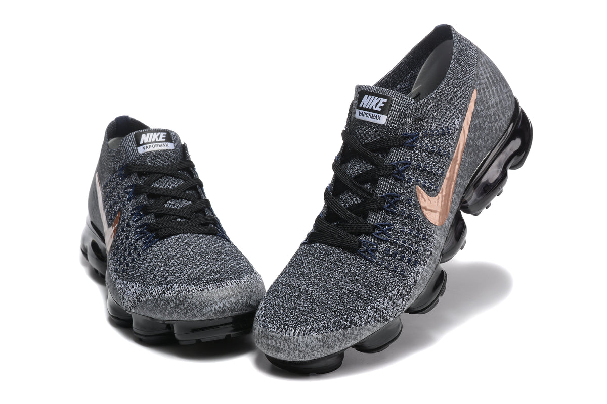 Nike Air VaporMax Flyknit Sneakers Grey Brown 849558-010