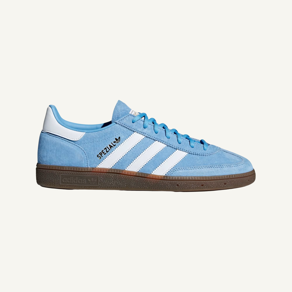 Adidas Originals Men's Light Blue/Gum  Handball Spezial Sneakers, BD7632