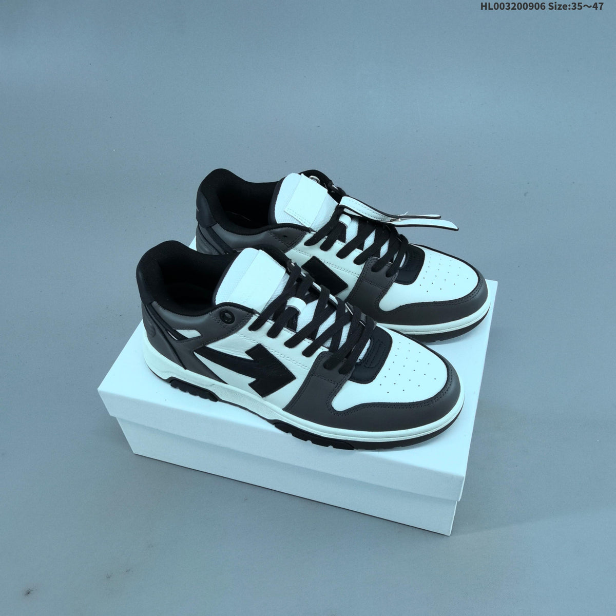 Off-White Out Of Office Sneakers in Gray and White