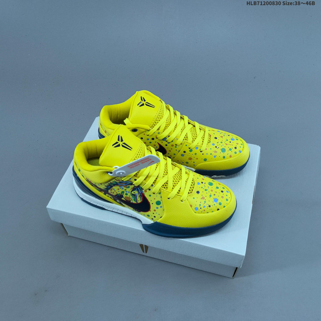 Nike Kobe 4 Protro Draft Day Low-Top Basketball Shoes