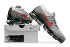 Nike Air VaporMax Flyknit 849558-020 Grey Red Sneakers