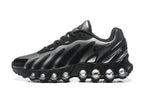 Nike Air Max Black and Silver Sneakers