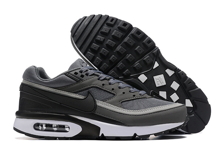 Nike Air Max Gray and Black Sneakers