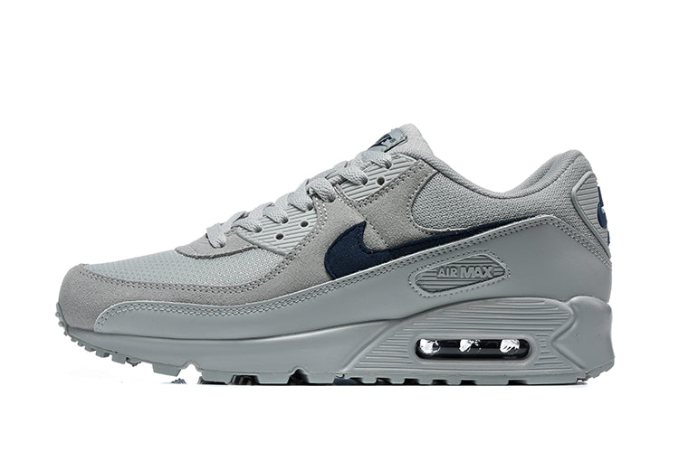 Nike Air Max 90 Grey and Navy Sneakers