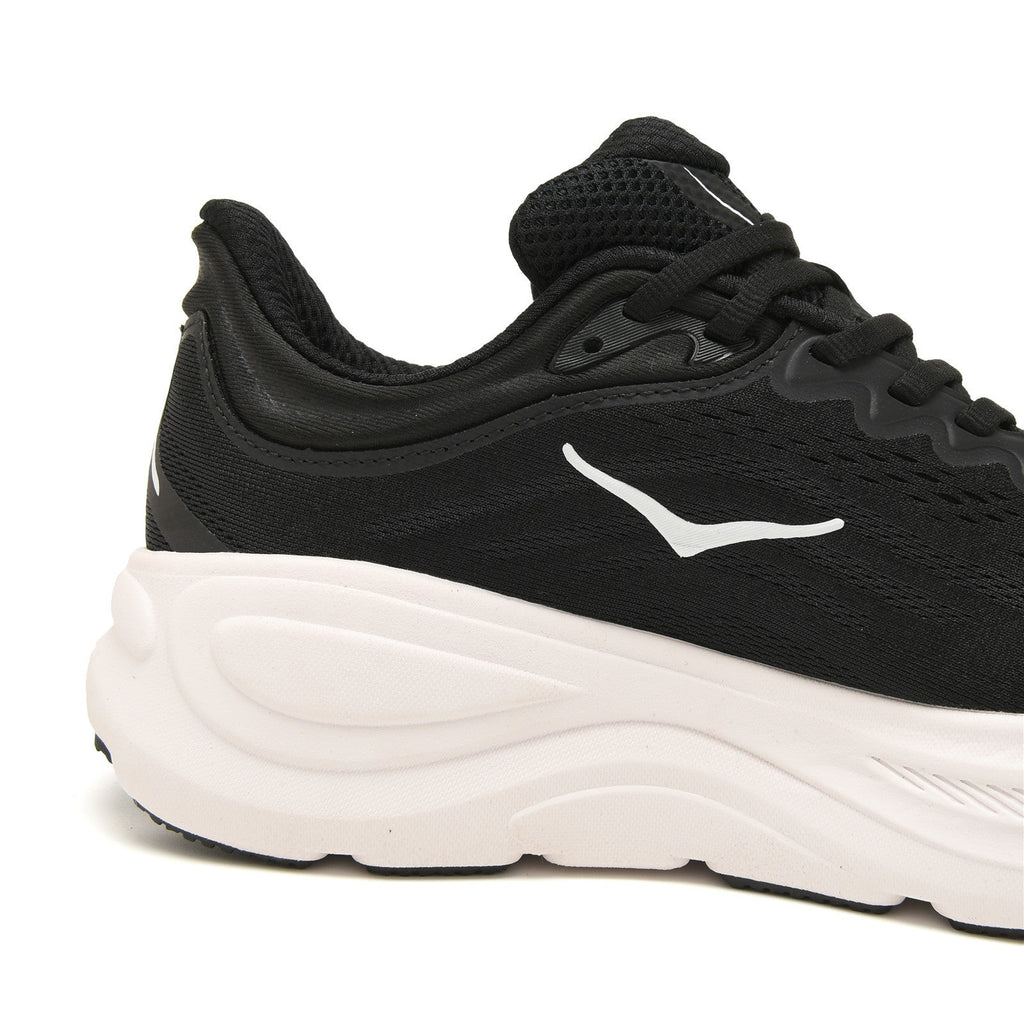 HOKA Bondi 9 Black White Running Shoes 1162011-BWHT