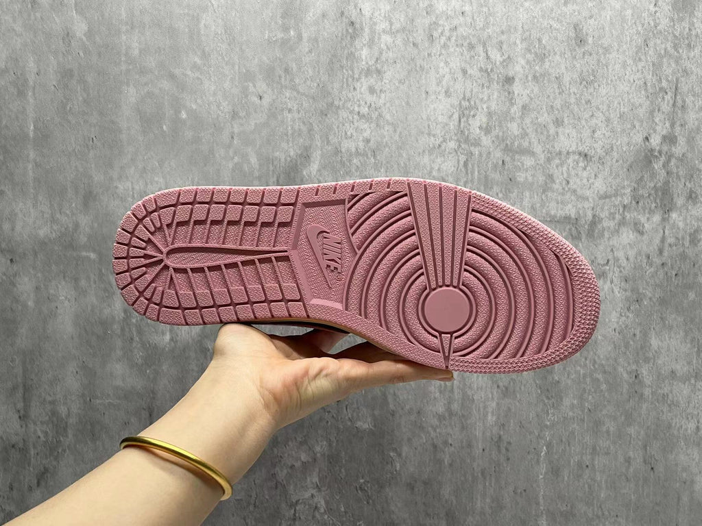 Jordan 1 Low Travis Scott Pink Brown Sneakers