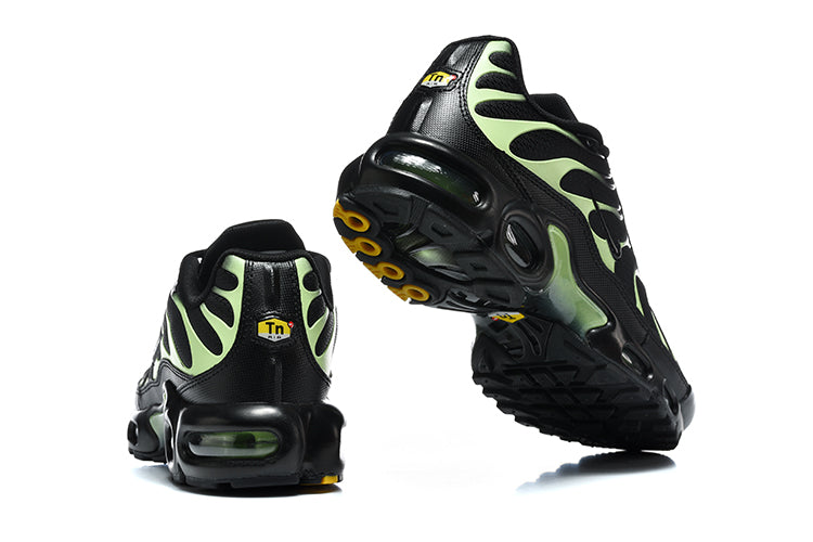 Nike Air Max Plus Sneakers Black and Volt Green