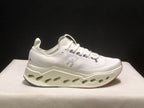 On Cloudsurfer Max Ivory Steel Grey Running Shoes