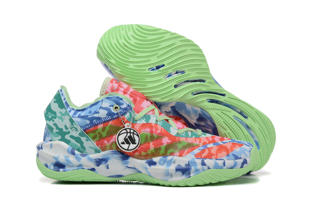 Adidas Basketball Sneakers in Multicolor Camouflage