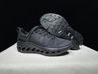 On Cloudsurfer Trail Black Trail Running Shoes