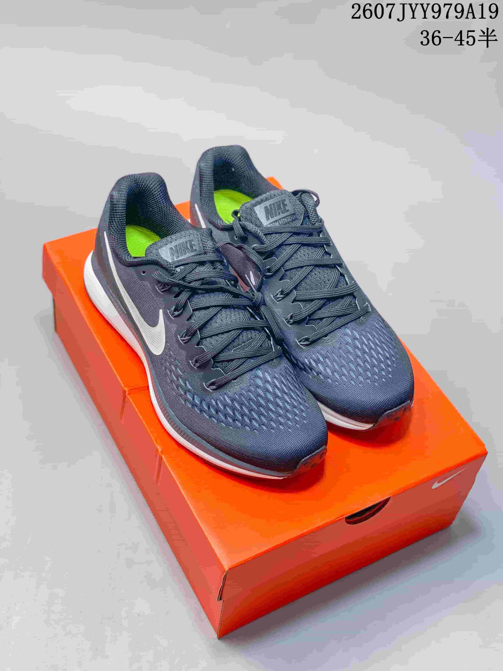 Nike Air Zoom Winflo 5 Running Shoes Dark Gray White