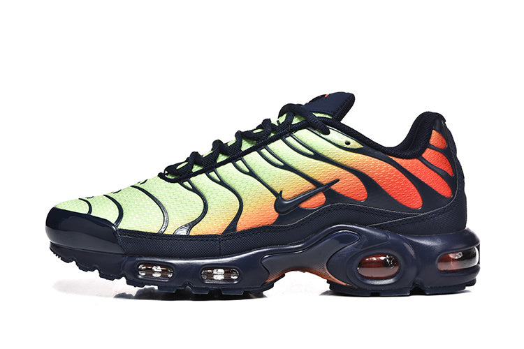 Nike Air Max Plus Sneakers, Volt and Orange