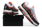 Nike Air Max Tn White Black Bright Orange Sneakers