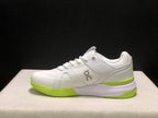 On The Roger Clubhouse Pro Sneakers White Neon Yellow