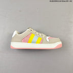 Gucci Screener Low-Top Sneakers in Beige, Pink and Multicolor