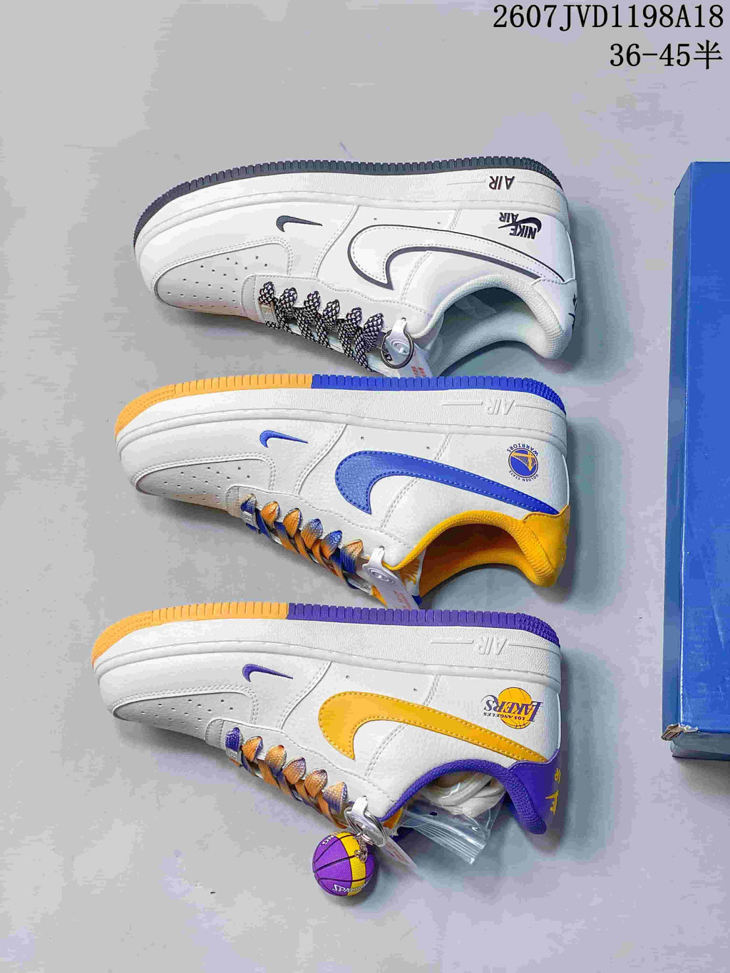 Nike Air Force 1 '07 Low Golden State Warriors Sneakers