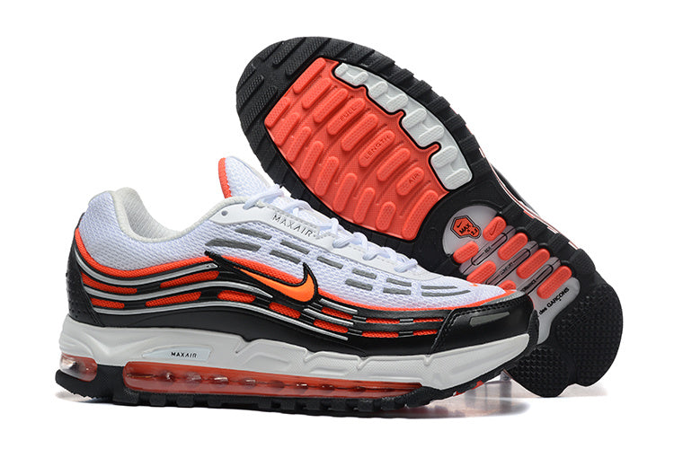 Nike Air Max Tn White Black Bright Orange Sneakers