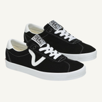 Vans Men's Black Sport Low Sneakers, VN000CQRBZW