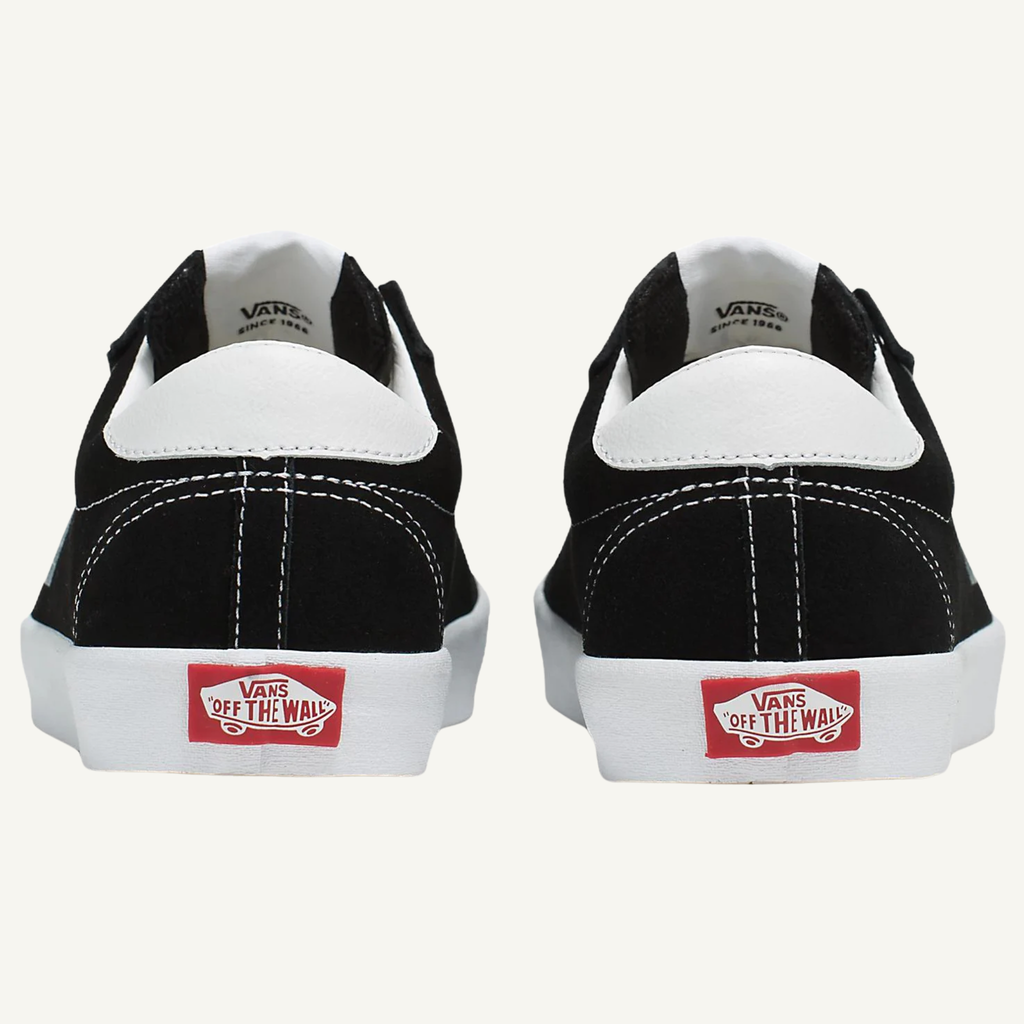 Vans Men's Black Sport Low Sneakers, VN000CQRBZW