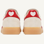 Adidas Originals Women's Cream/Red Handball Spezial Sneakers, KH9044