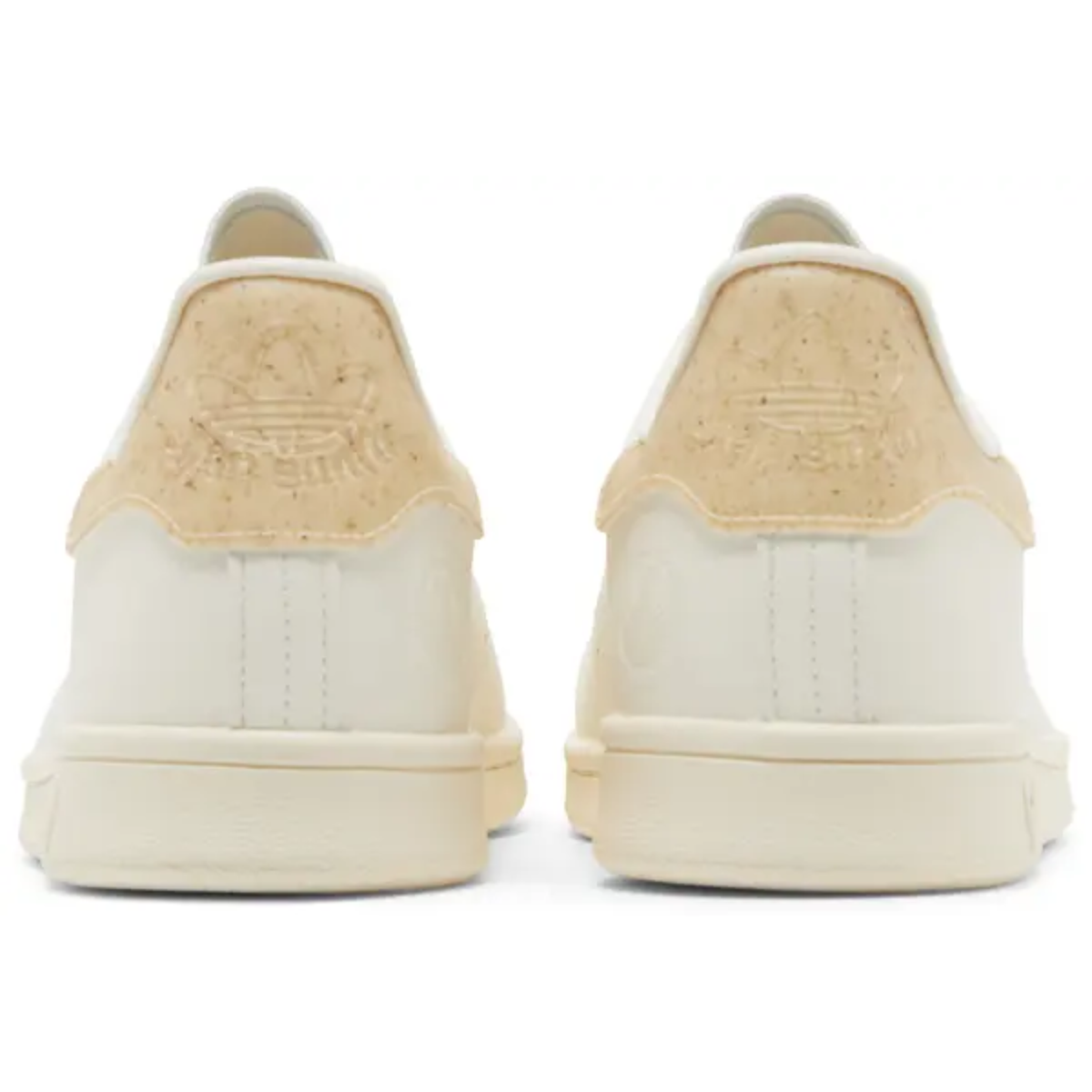 Adidas Originals Men's Cream/White Stan Smith Lux Sneakers, HP3170 (No Box)