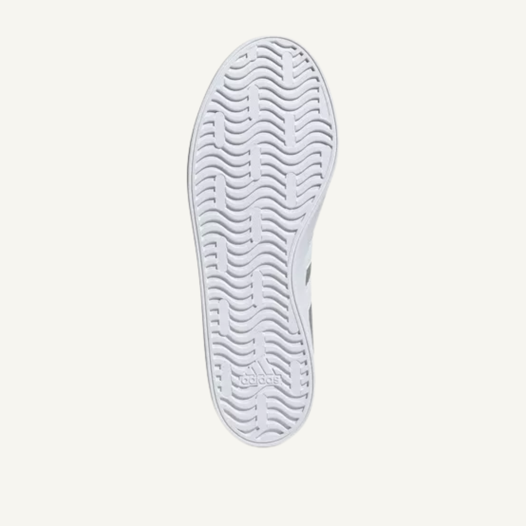Adidas Men's Grey/White VL Court 3.0 Sneakers, ID6276