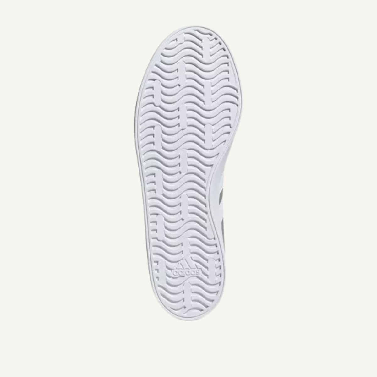 Adidas Men's Grey/White VL Court 3.0 Sneakers, ID6276