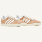 Adidas Originals Men's Brown Gazelle 'Washed Beige' Sneakers, IH9865 (No Box)