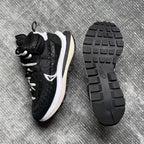 Nike VaporWaffle DH9186-001 Black and White Sneakers