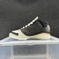 Black and White High-Top Basketball Sneakers