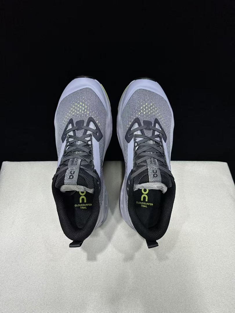 On Cloudsurfer Trail 2 Trail Running Shoes, Carbon Grey