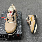 Jordan Spizike Low AJ3.5 Sneakers in Tan and Gold