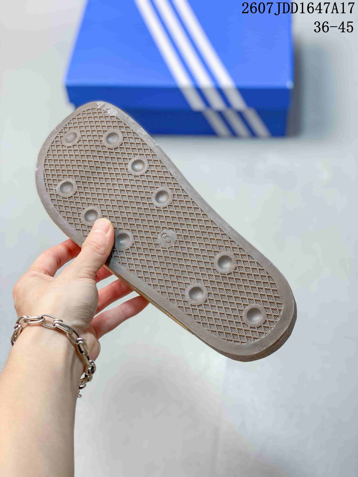 adidas Adimule Slip-On Mule Sandals Beige JQ4367