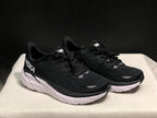 HOKA Clifton 8 Running Shoes, Black and White