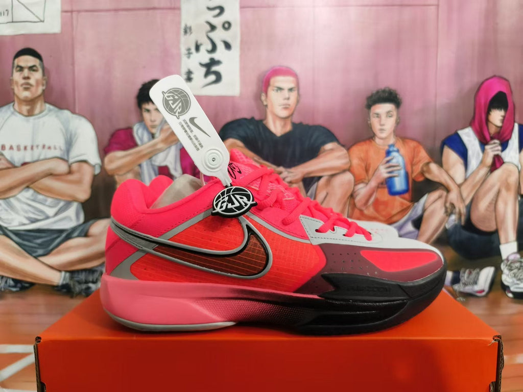 Nike Basketball Shoes Red and Gray