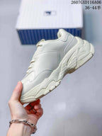 MLB Big Ball Chunky Doodle Dog Sneakers in Cream Beige