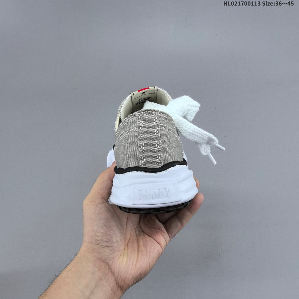 Maison Mihara Yasuhiro Original Sole Canvas Low Sneakers