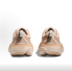 HOKA Bondi 8 Running Shoes in Beige Brown