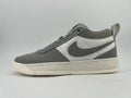 Nike Gray and White Low-Top Sneakers
