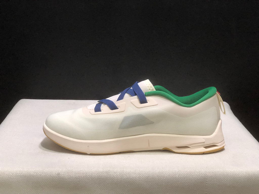 On Cloudnova Moon Sneakers White Blue Green