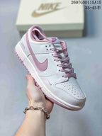 Nike Dunk Low Retro White Pink Custom Sneakers 2607GDD115A15