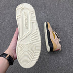 Jordan Spizike Low AJ3.5 Sneakers in Tan and Gold