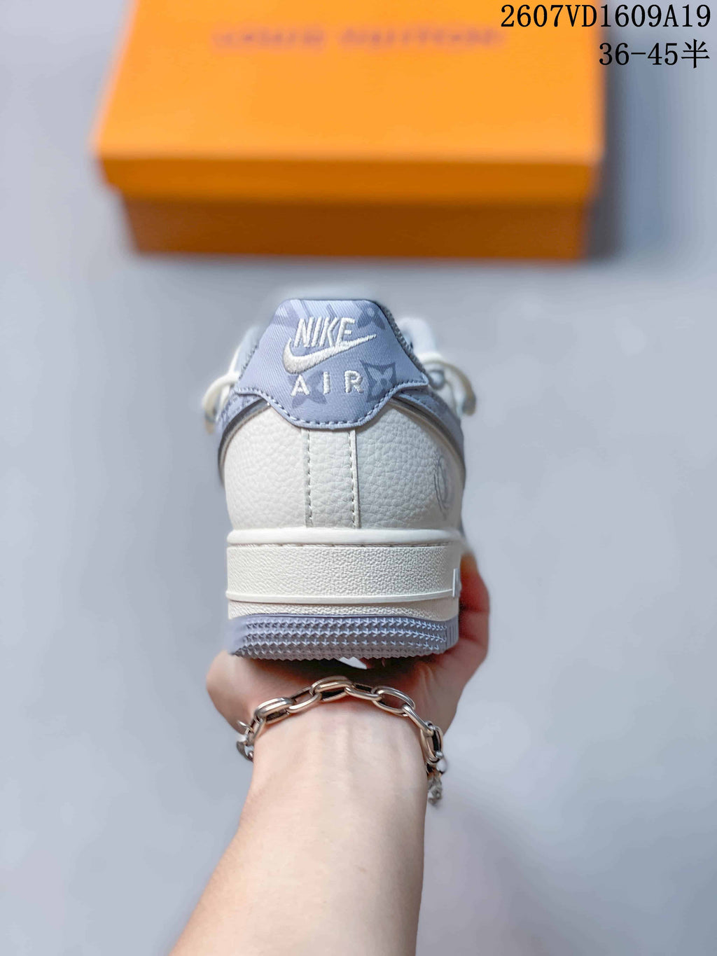 Nike Air Force 1 Low White Mist Grey 2607VD1609A19